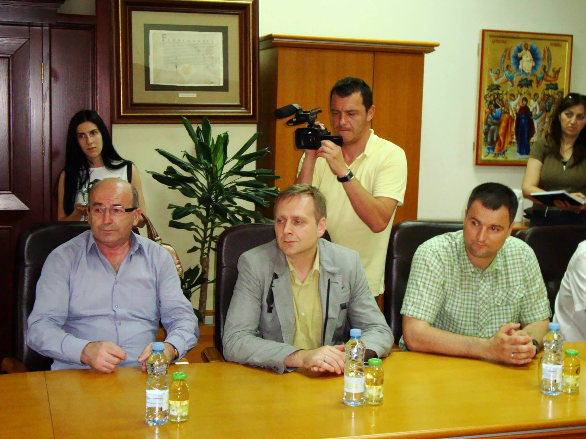 Ivana Jorović na prijemu kod gradonačelnika Čačka