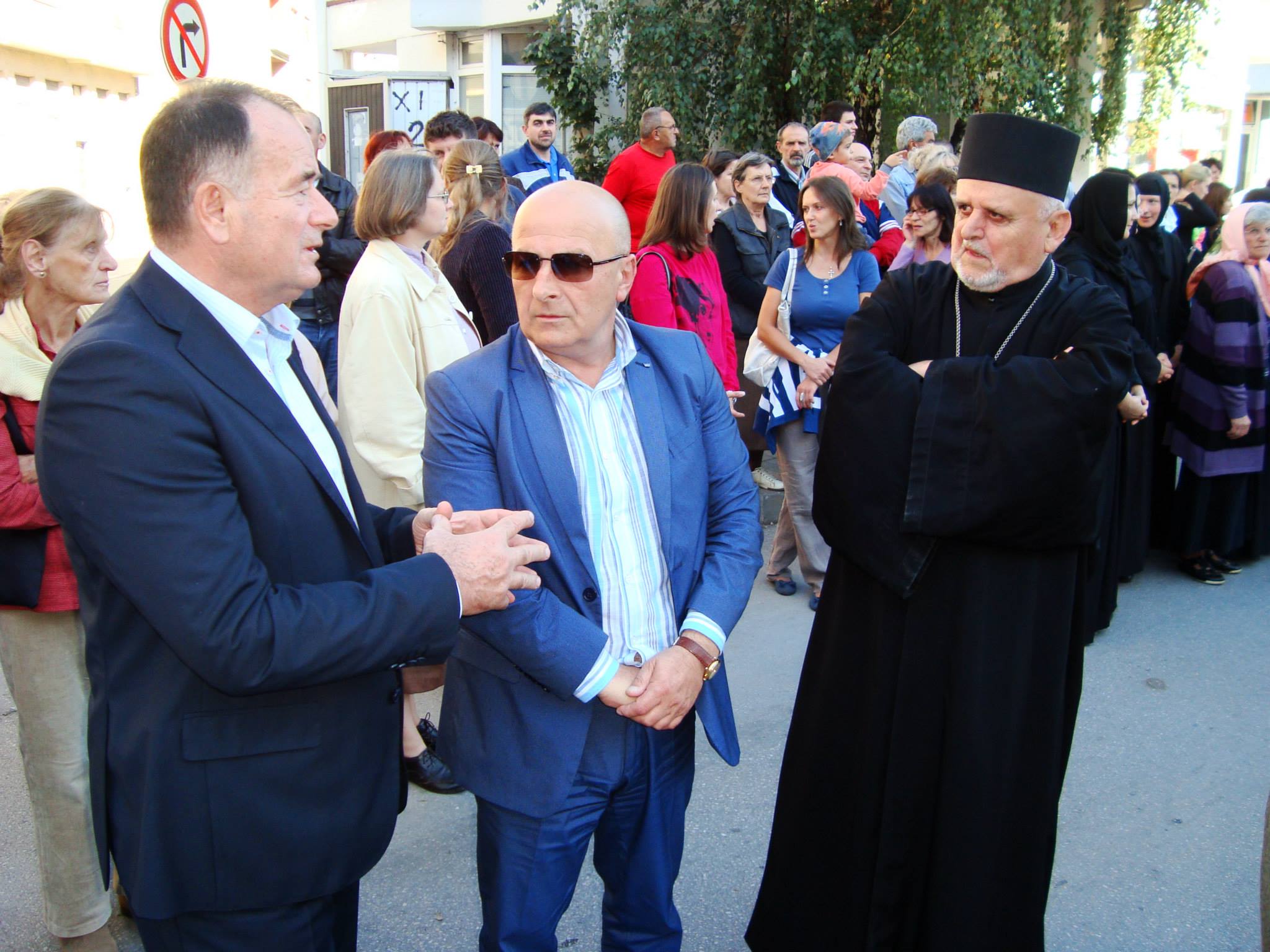 U Čačku organizovan svečani doček Čudotvorne ikone Presvete Bogorodice Trojeručice