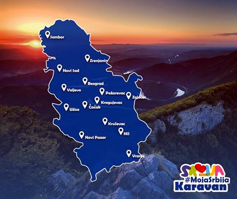 Promotivni karavan MOJA SRBIJA