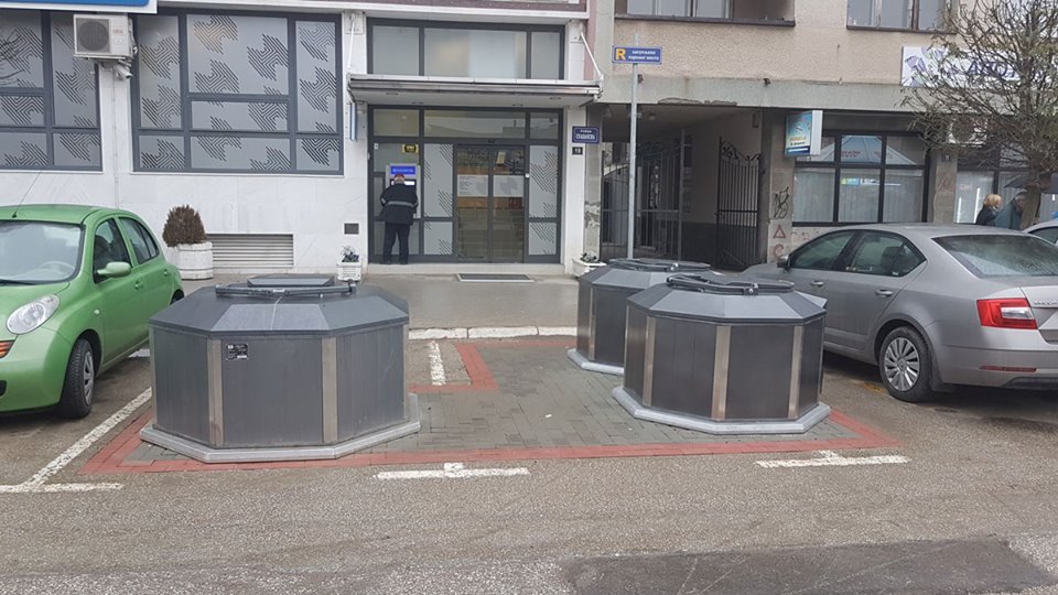 JKP Komunalac Čačak - podzemni kontejner u Skadarsakoj JKP Komunalac Čačak - podzemni kontejner u Skadarsakoj